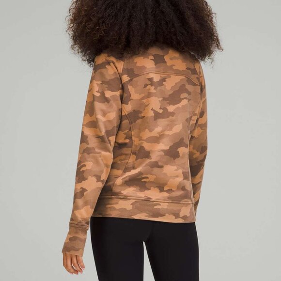 lululemon Scuba Crew Heritage 365 Camo Beige Size 4 - Picture 5 of 5